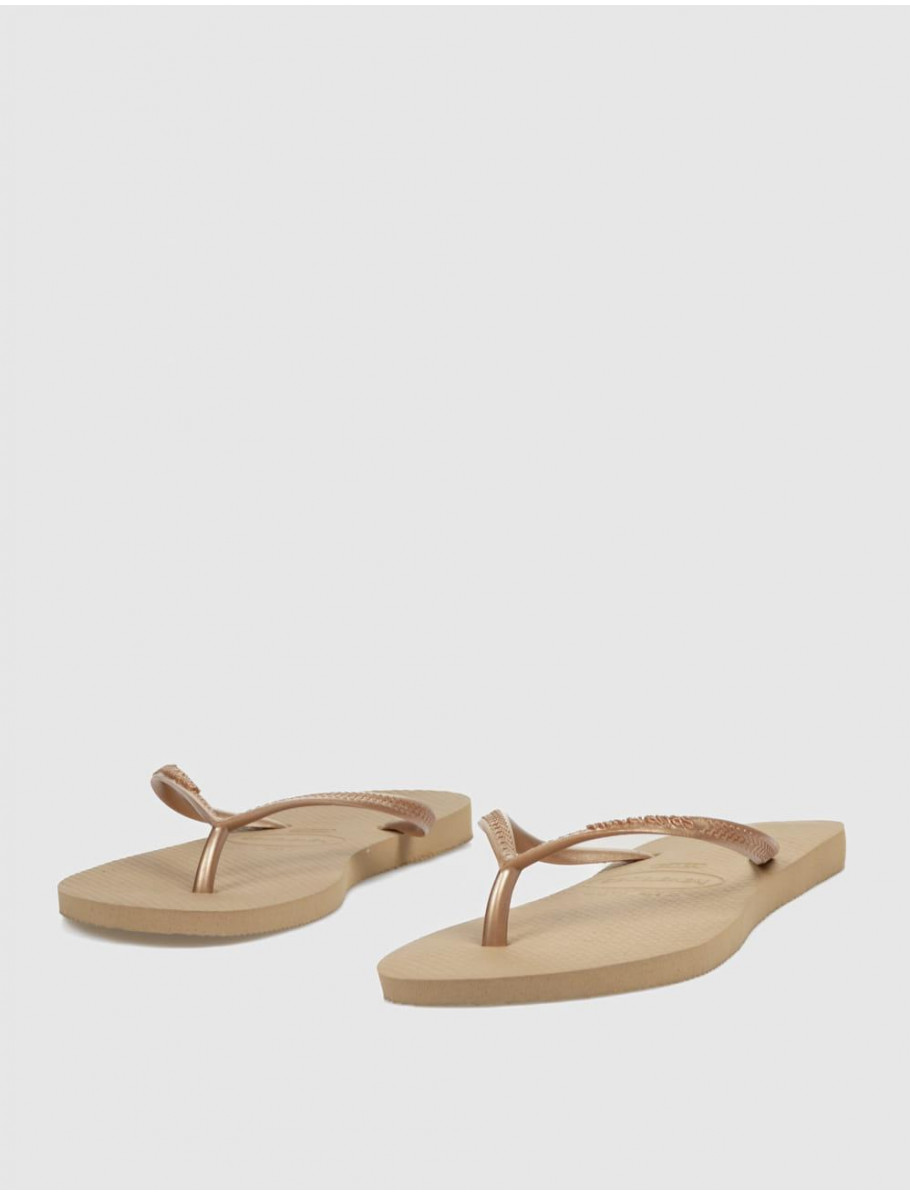 CHANCLA HAVAIANAS SLIM ORO ROSADO