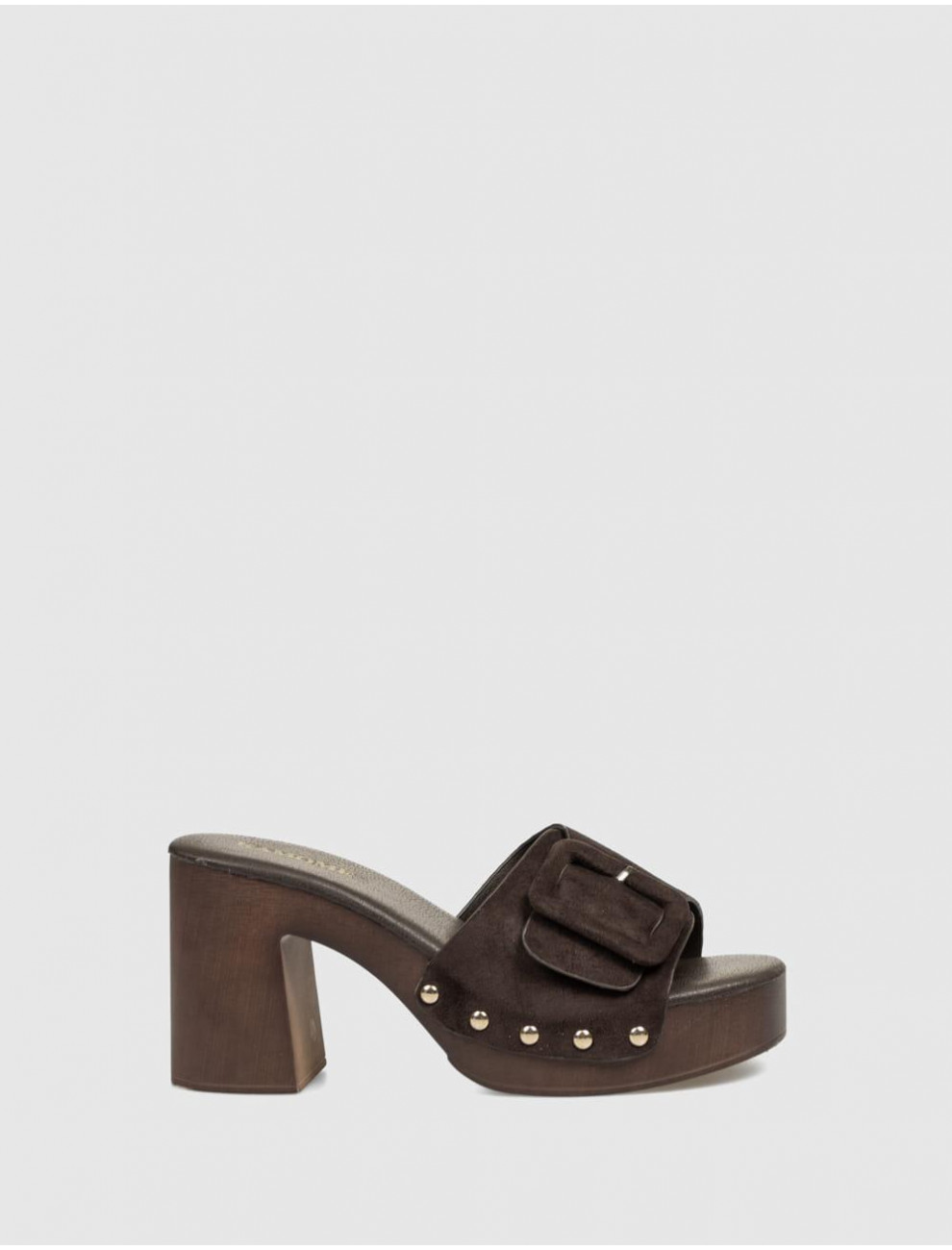 SANDALIA KAMOME TRENDS DUKA MARRoN