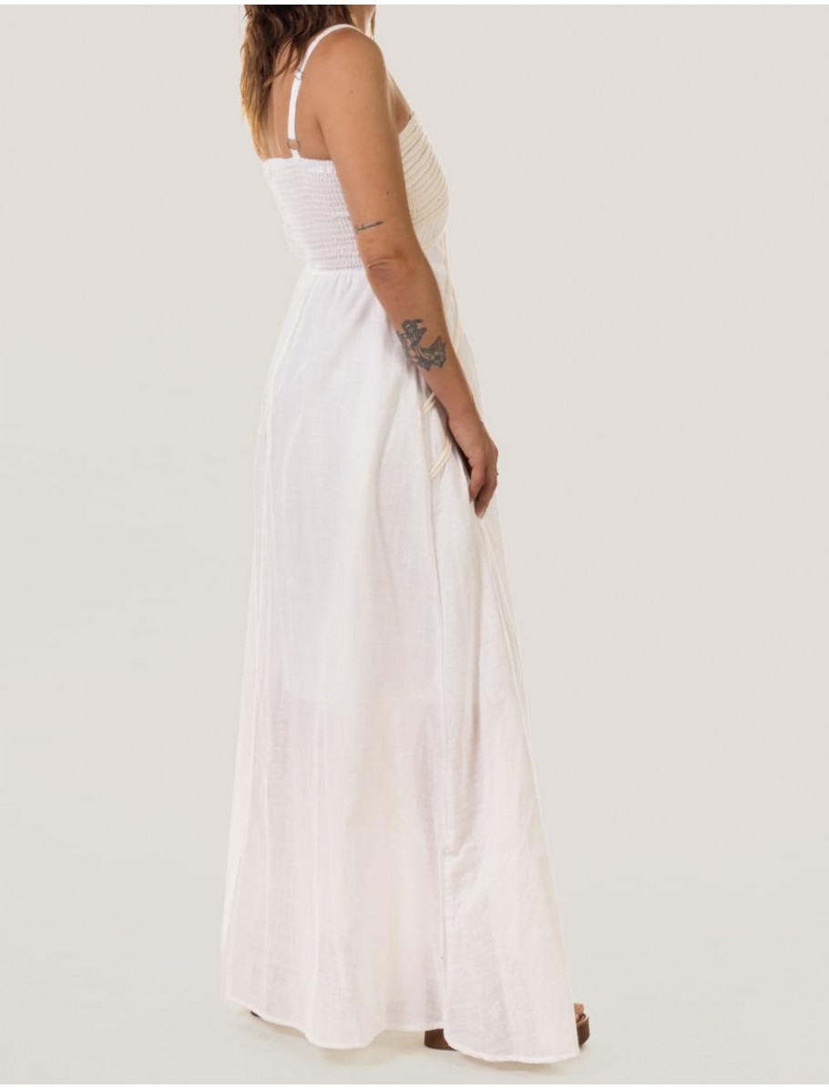 VESTIDO OBVIO LORO BLANCO