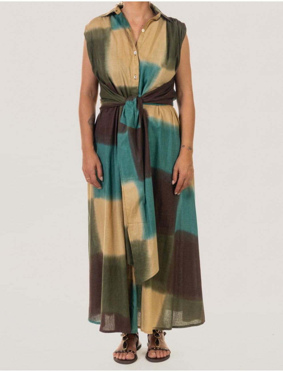 VESTIDO OBVIO KYANI VERDE