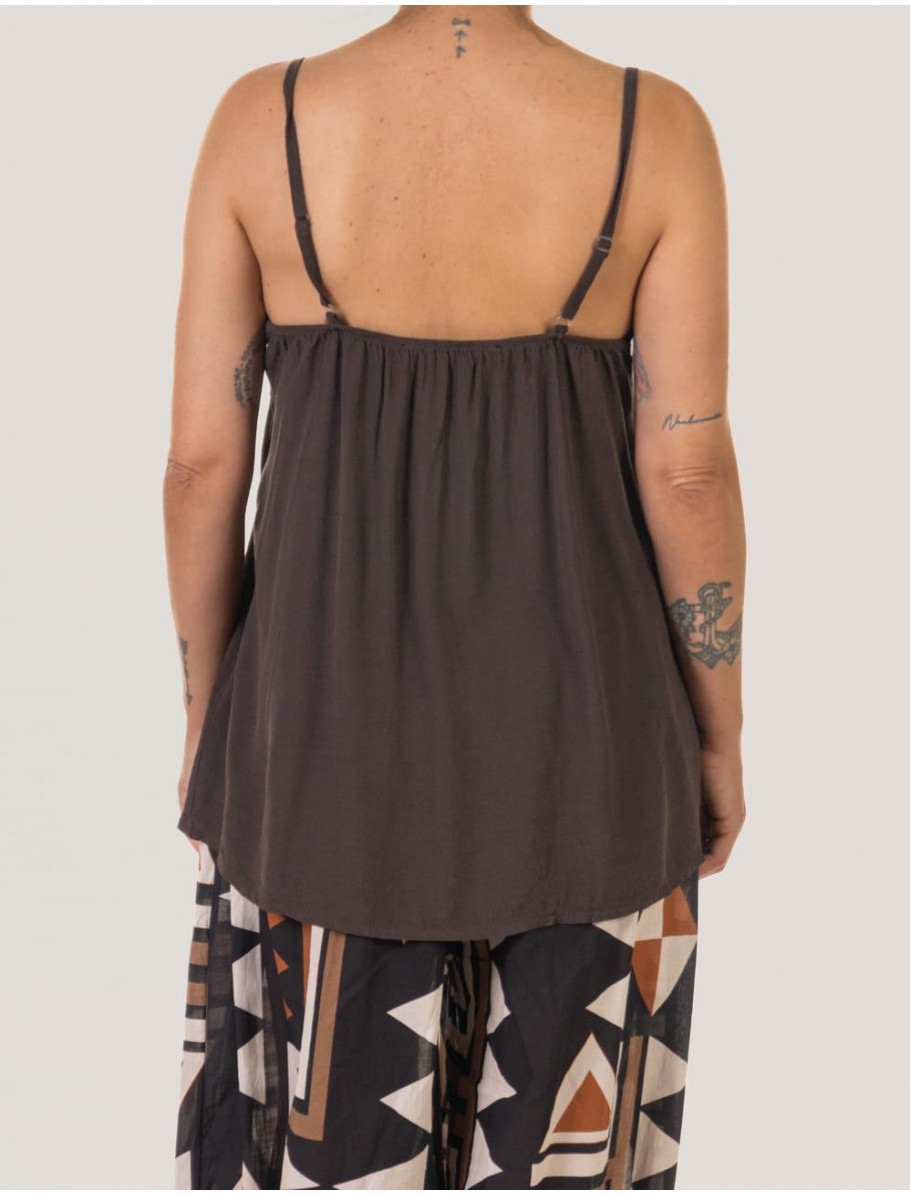 CAMISETA OBVIO ZONIA MARRoN
