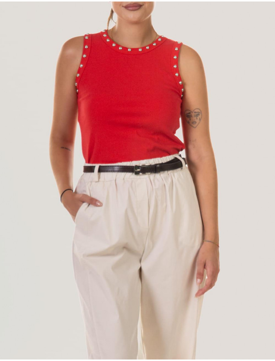 CAMISETA OBVIO VESIA ROJO