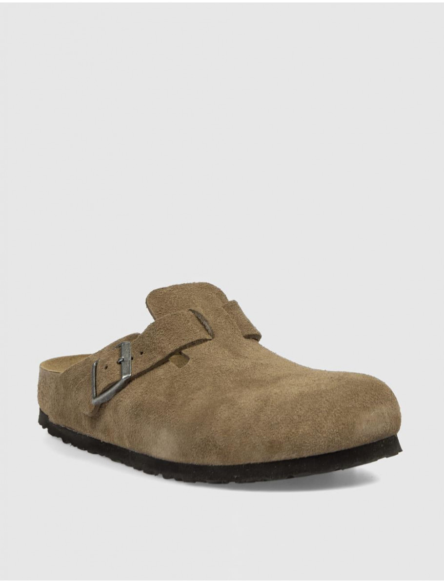 ZUECO BIRKENSTOCK BOSTON MARRoN