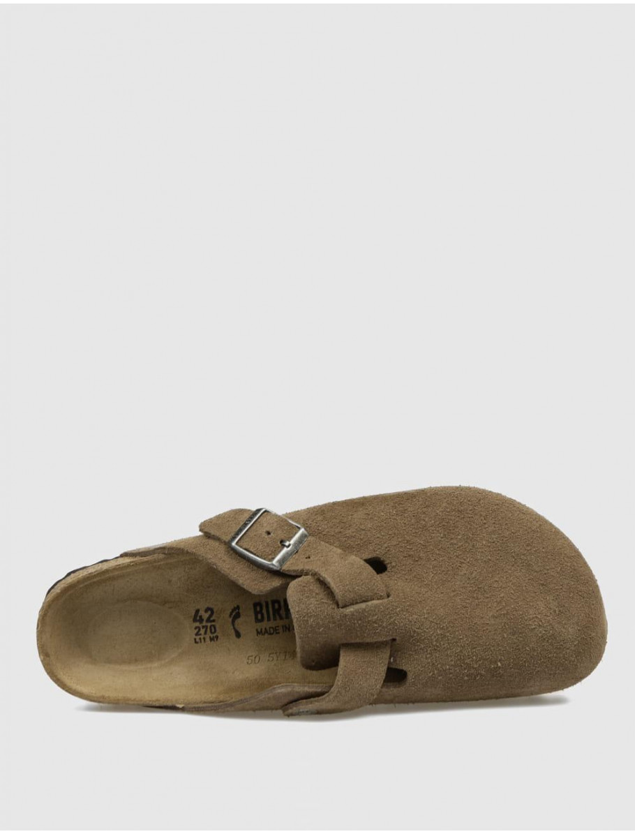 ZUECO BIRKENSTOCK BOSTON MARRoN