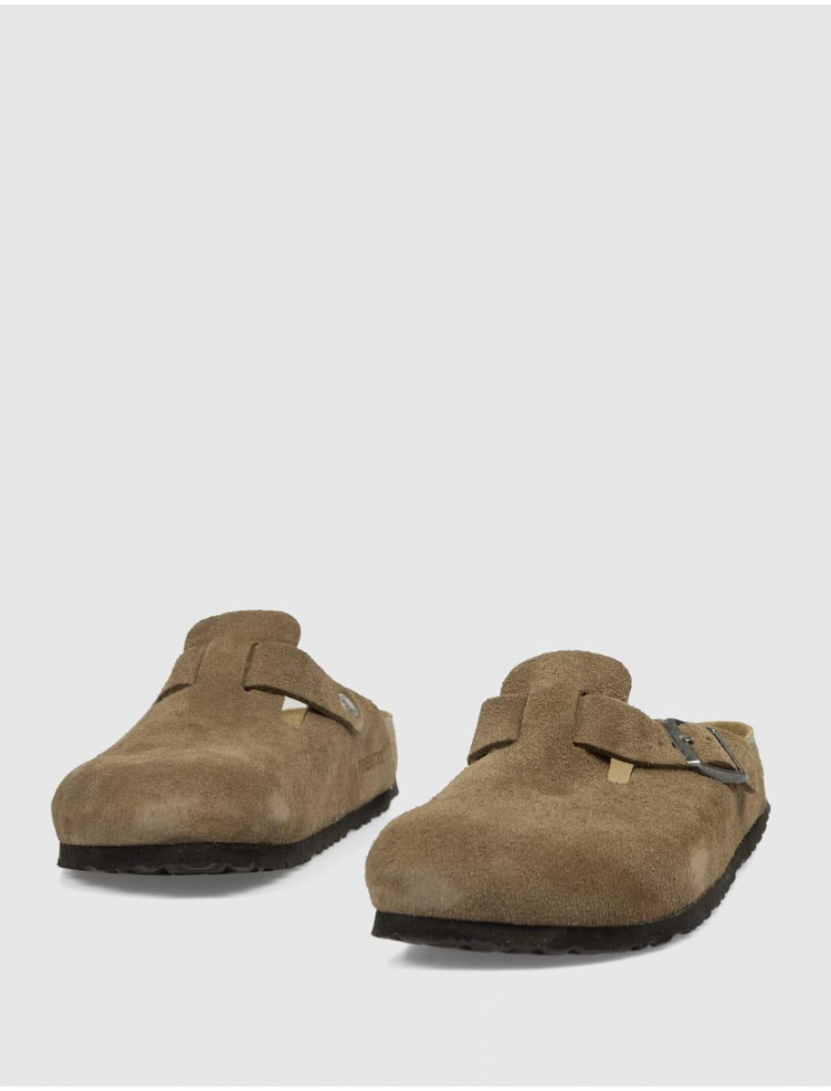 ZUECO BIRKENSTOCK BOSTON MARRoN
