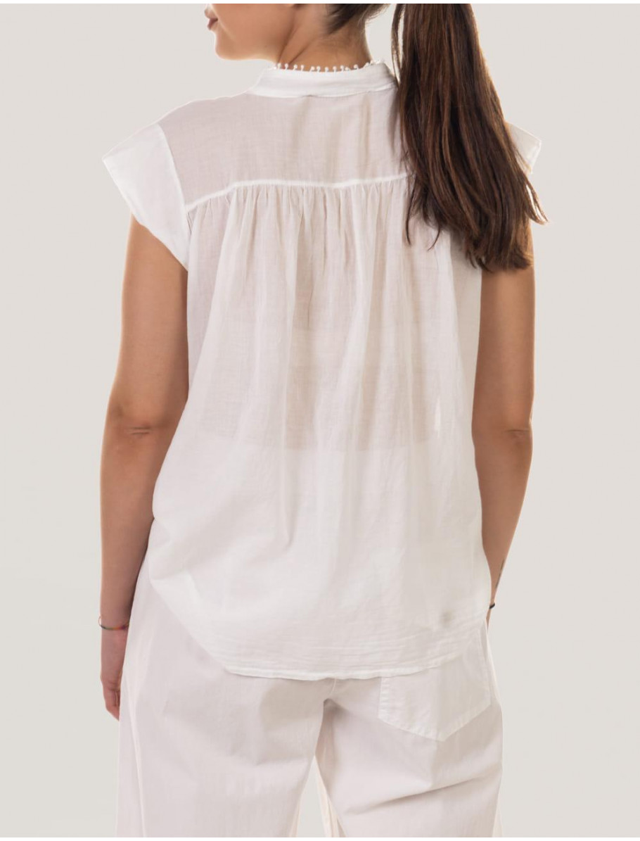 BLUSA OBVIO POVIC BLANCO