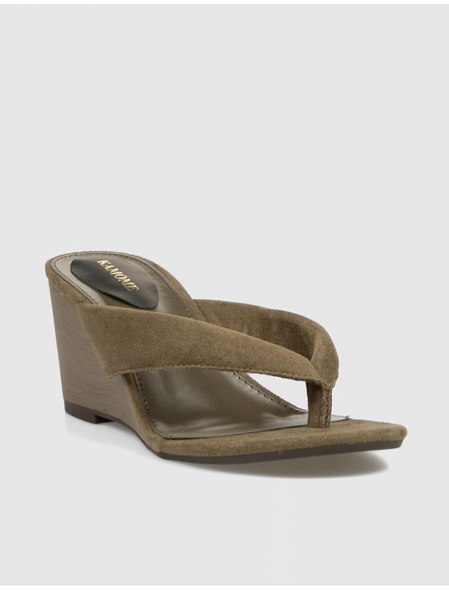 SANDALIA DE DEDO KAMOME TRENDS VADA VERDE