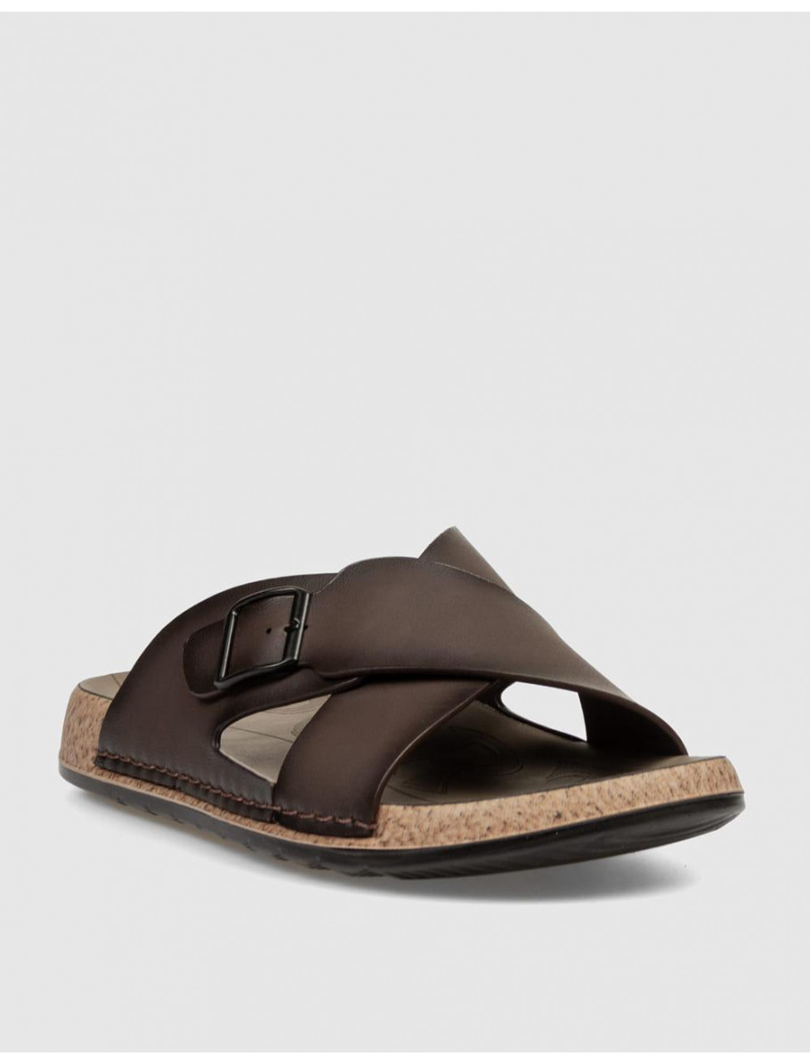 SANDALIA KAMOME TRENDS GUNAS MARRoN