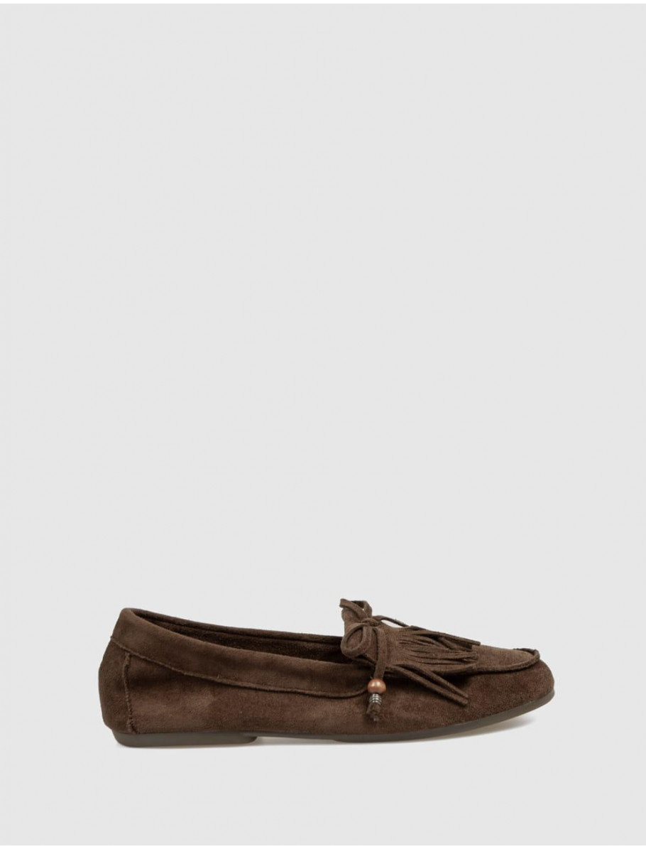 MOCASiN KAMOME TRENDS ZALO MARRoN