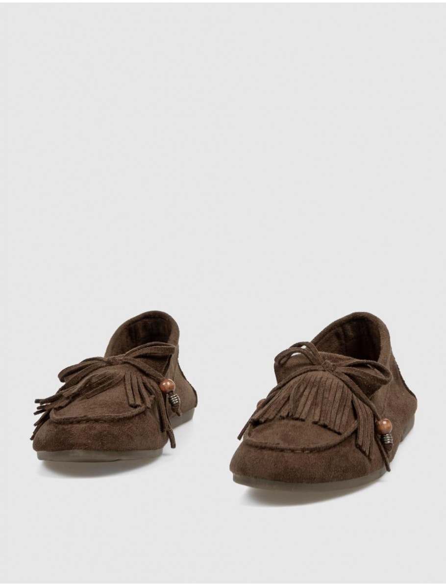 MOCASiN KAMOME TRENDS ZALO MARRoN