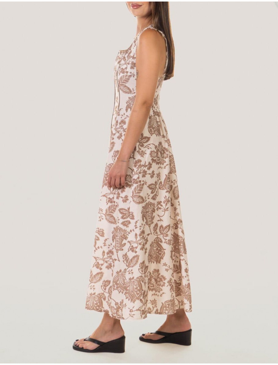 VESTIDO OBVIO MANDI BEIG