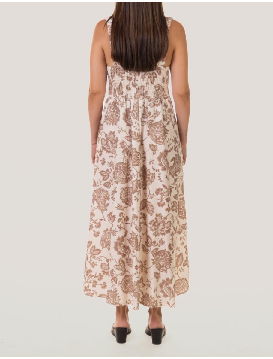 VESTIDO OBVIO MANDI BEIG