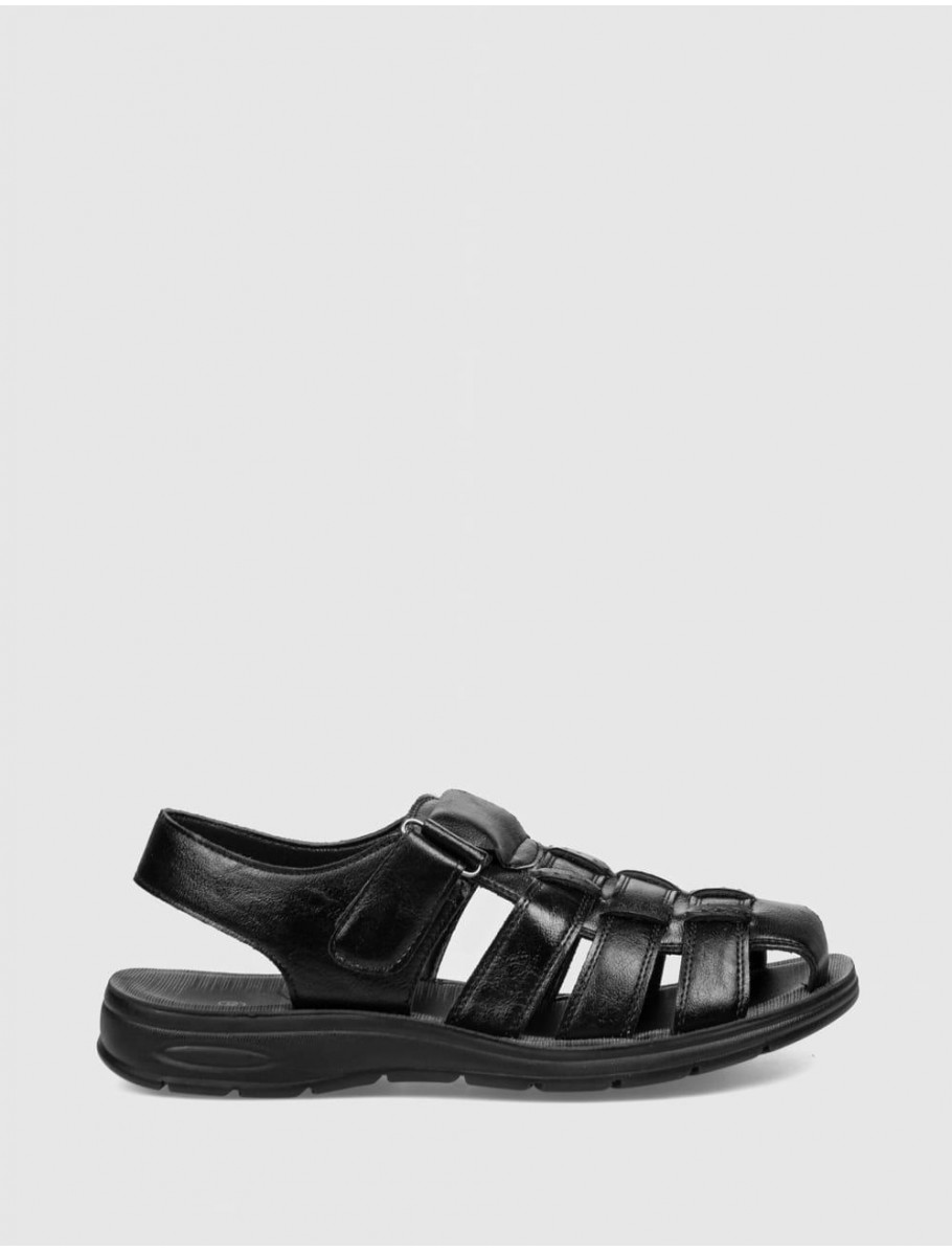 SANDALIA KAMOME TRENDS ALPINO NEGRO