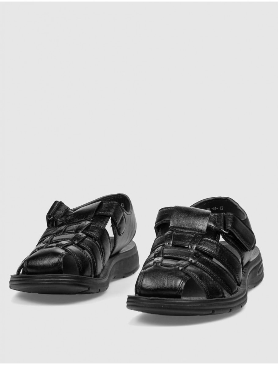 SANDALIA KAMOME TRENDS ALPINO NEGRO