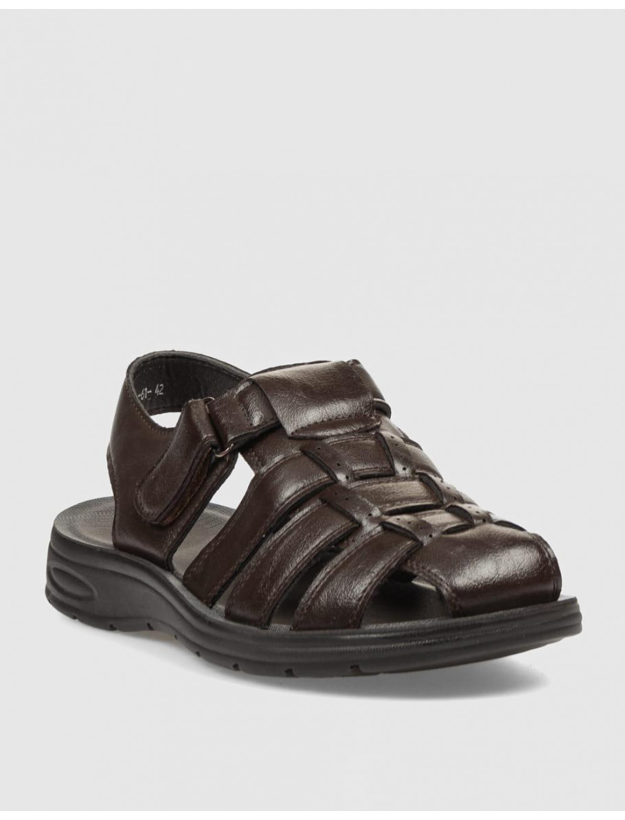 SANDALIA KAMOME TRENDS ALPINO MARRoN