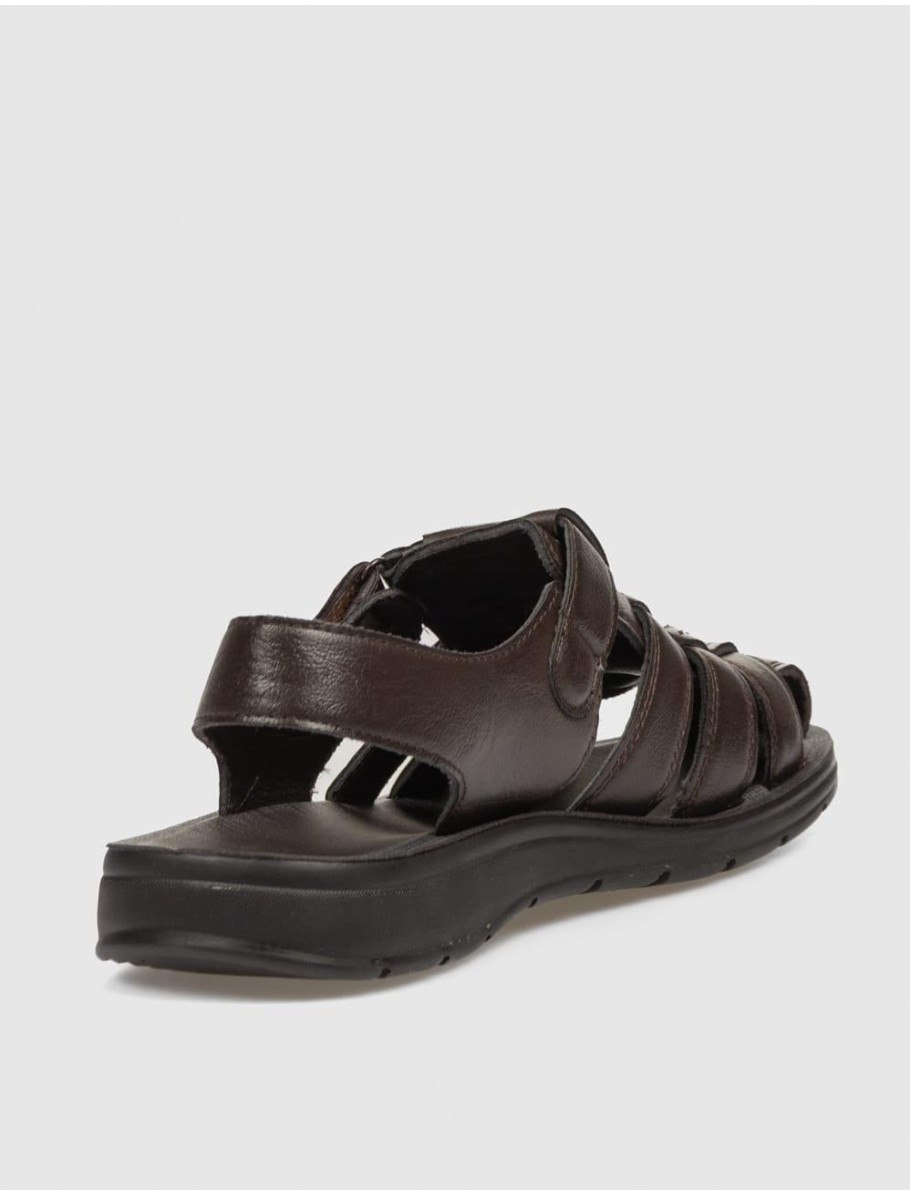 SANDALIA KAMOME TRENDS ALPINO MARRoN