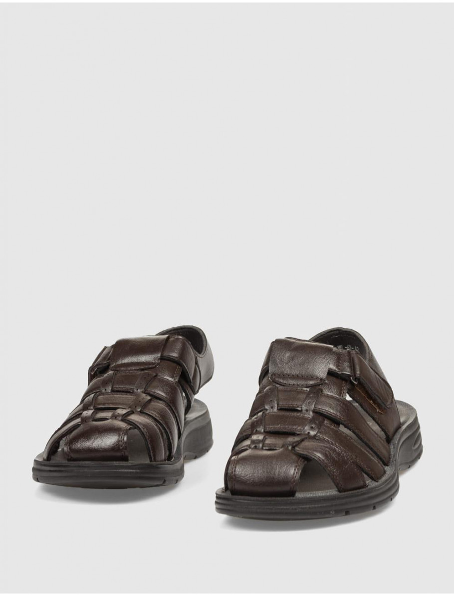 SANDALIA KAMOME TRENDS ALPINO MARRoN