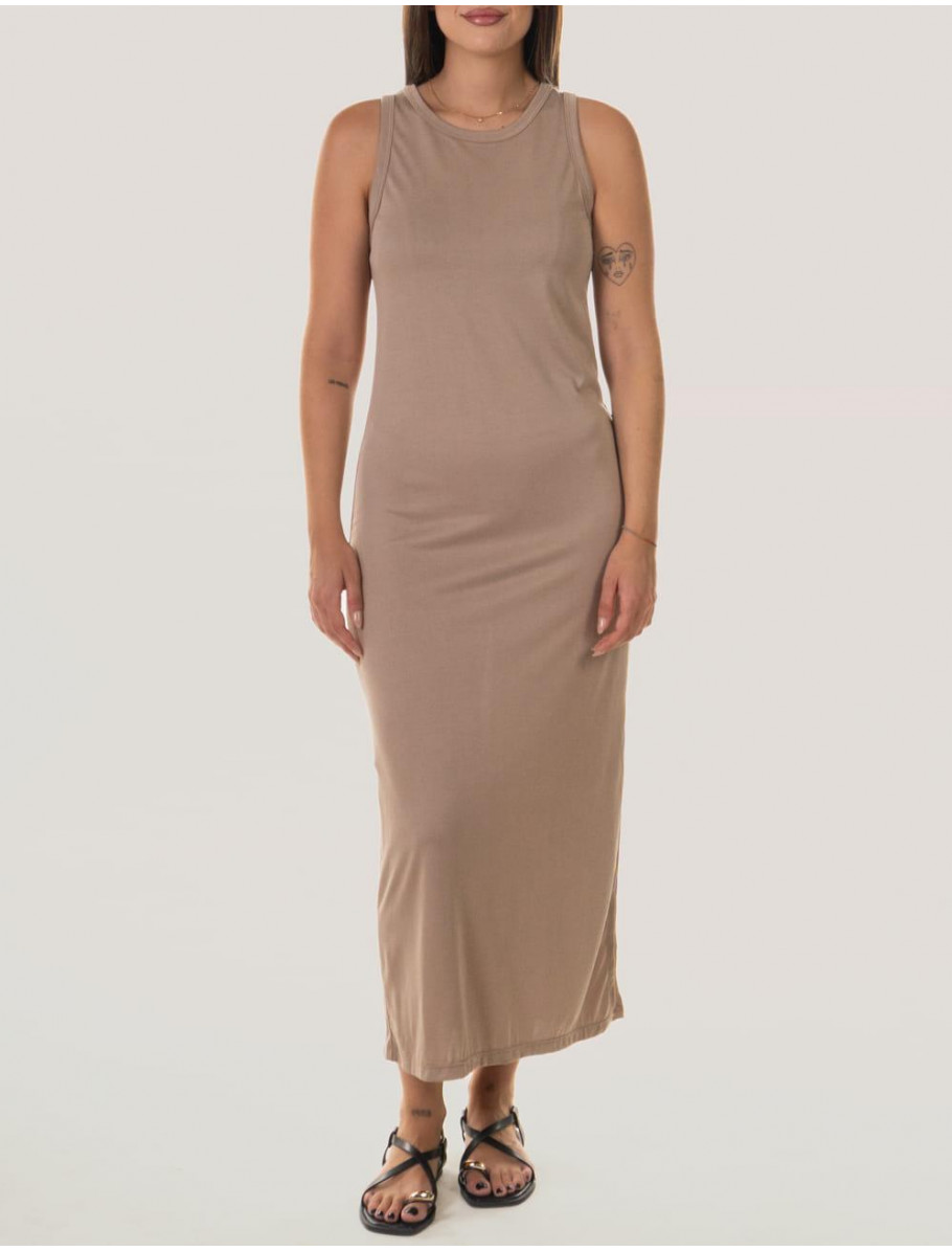 VESTIDO OBVIO GOUIR TAUPE