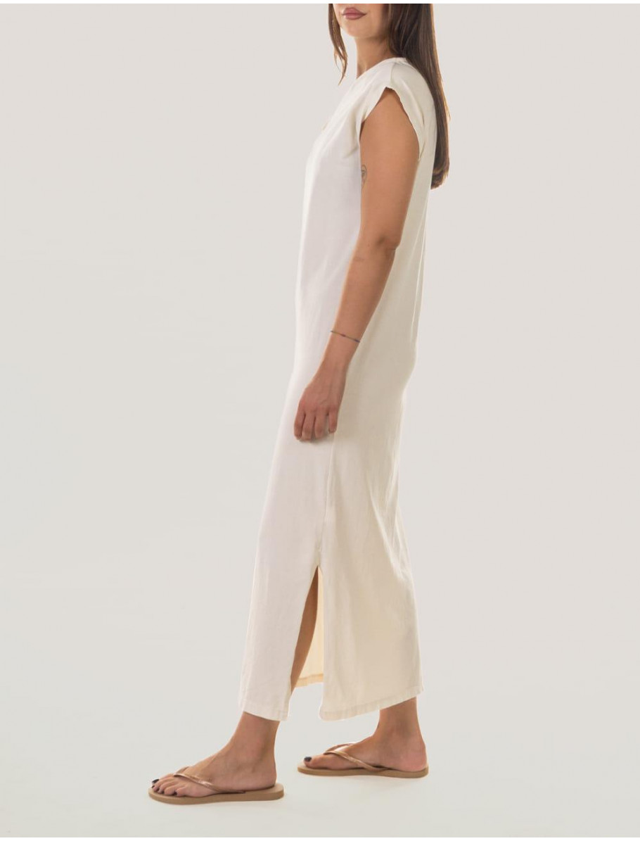 VESTIDO OBVIO BOUALI BEIG