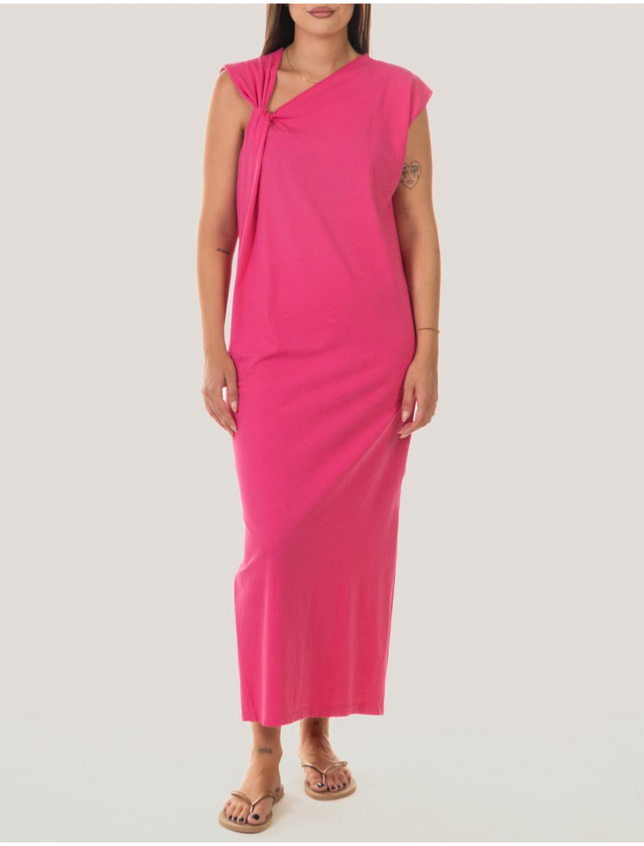 VESTIDO OBVIO BOUALI FUXIA