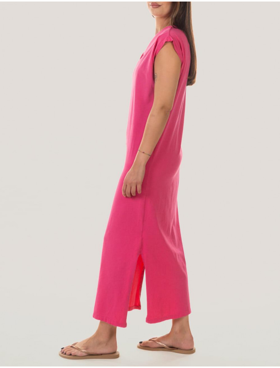 VESTIDO OBVIO BOUALI FUXIA