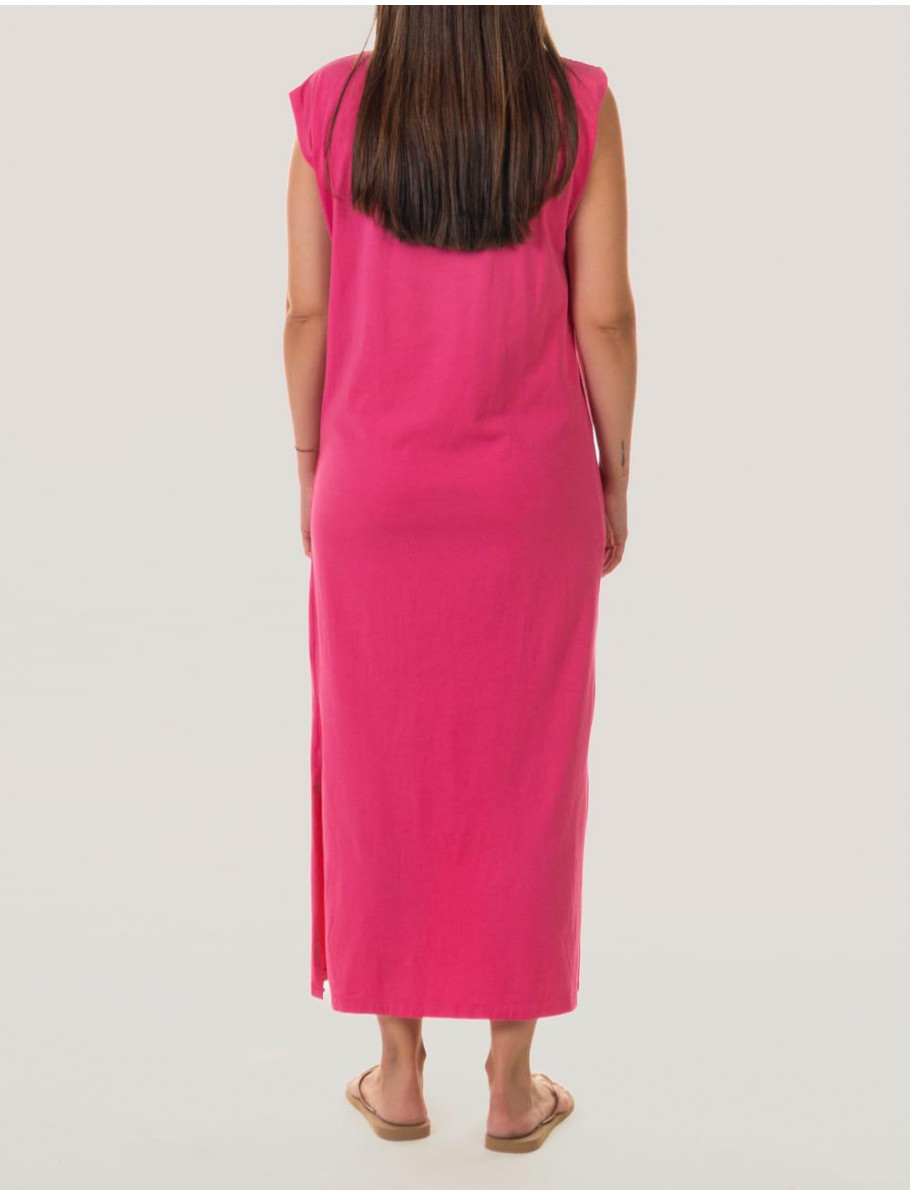 VESTIDO OBVIO BOUALI FUXIA