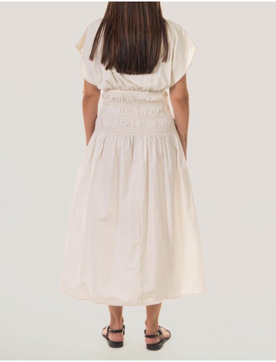 VESTIDO OBVIO ZIDANE BEIG