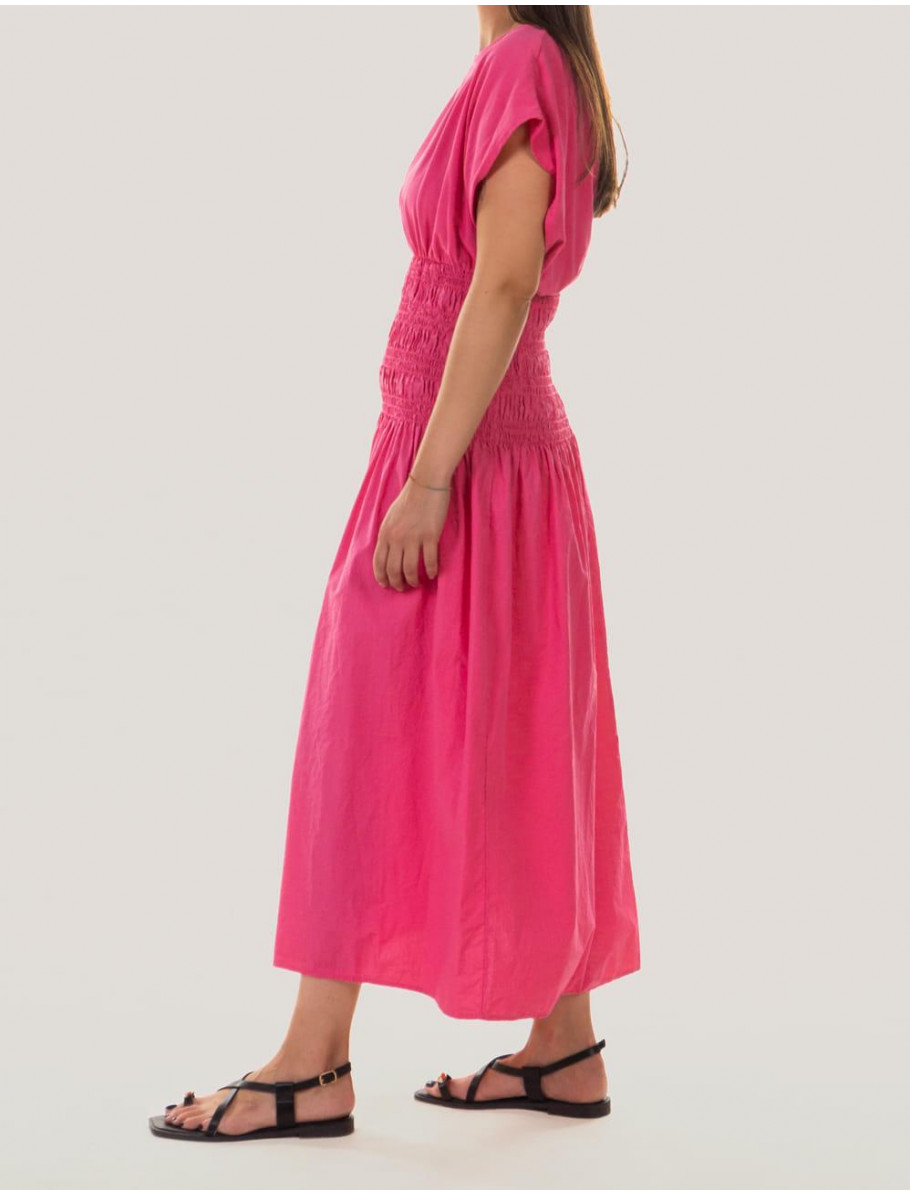 VESTIDO OBVIO ZIDANE FUXIA