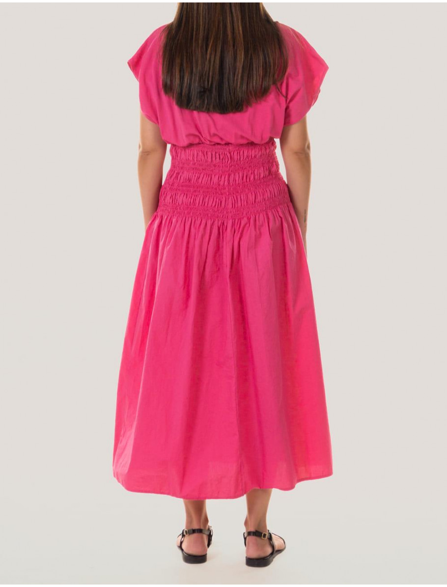 VESTIDO OBVIO ZIDANE FUXIA
