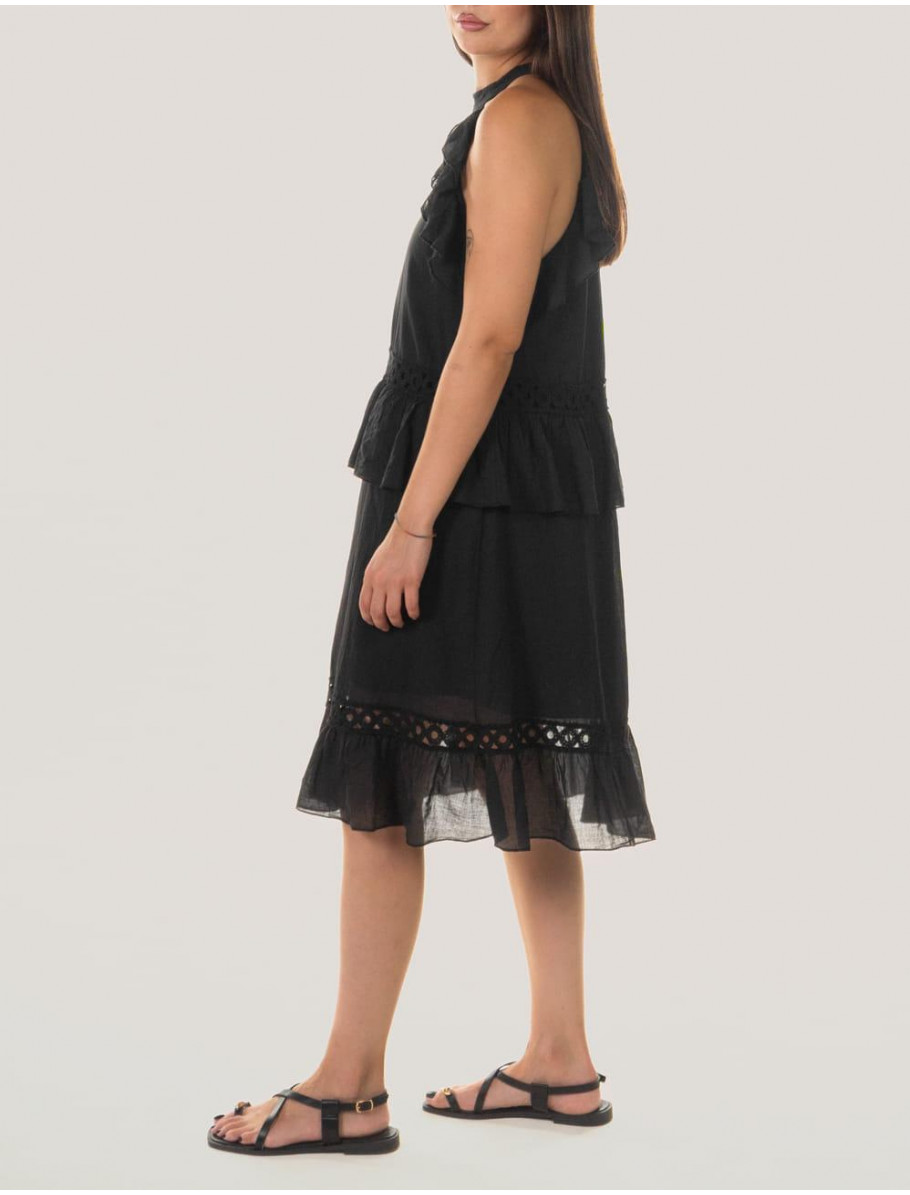 VESTIDO OBVIO DANSO NEGRO