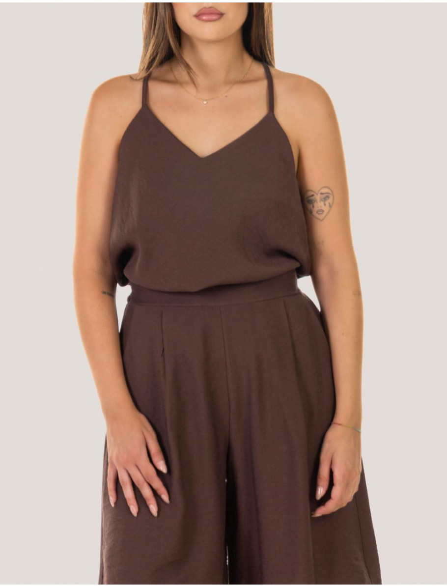 CAMISETA OBVIO MELESA MARRoN