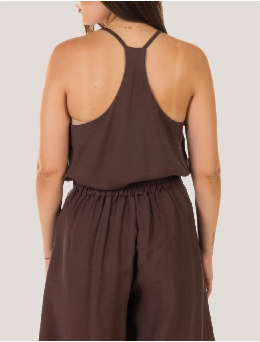 CAMISETA OBVIO MELESA MARRoN