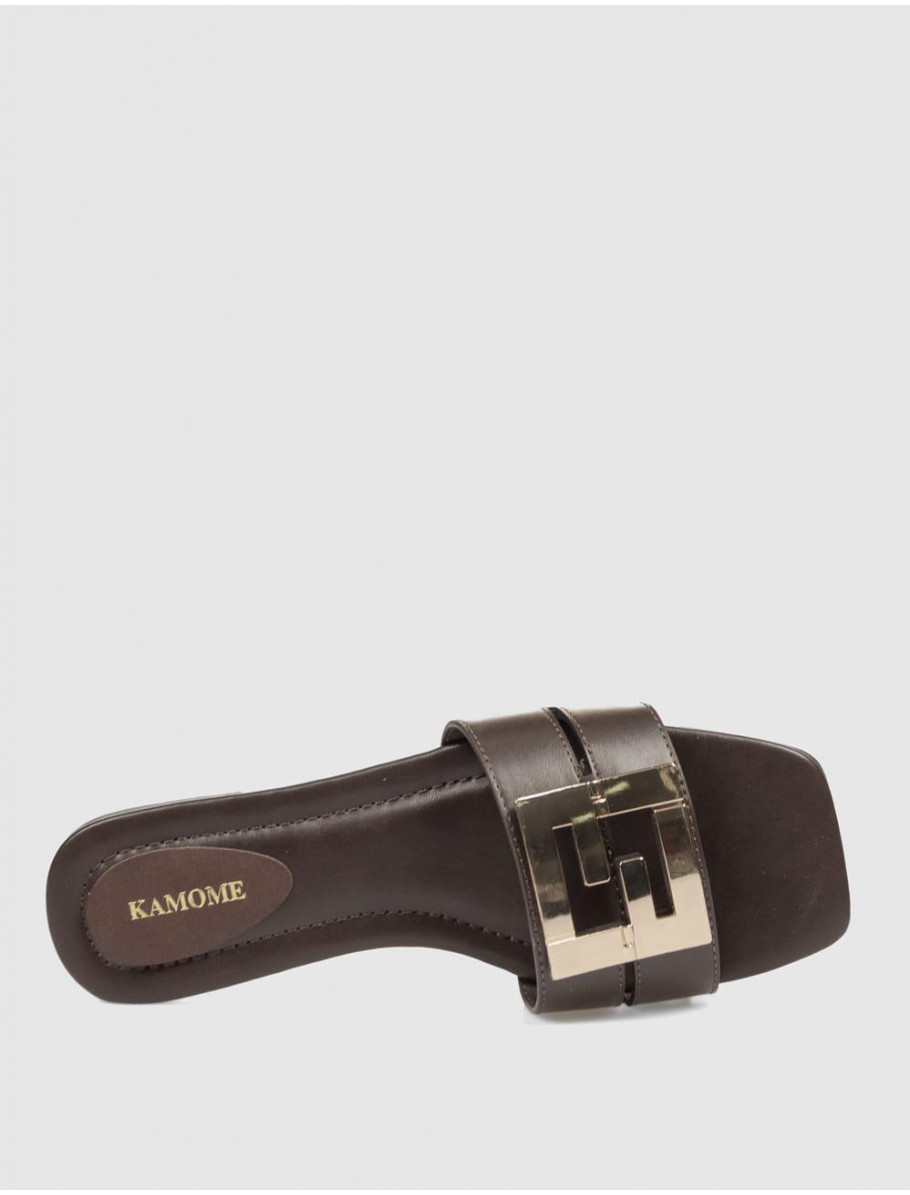 SANDALIA KAMOME TRENDS VIXEN MARRoN