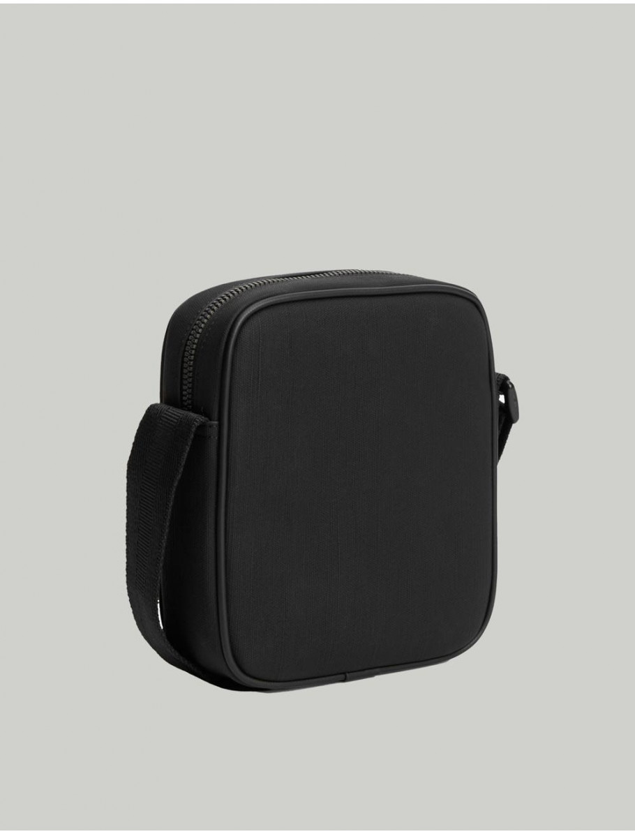 BANDOLERA TOMMY HILFIGER TH FOUNDATION MINI REPORTER NEGRO