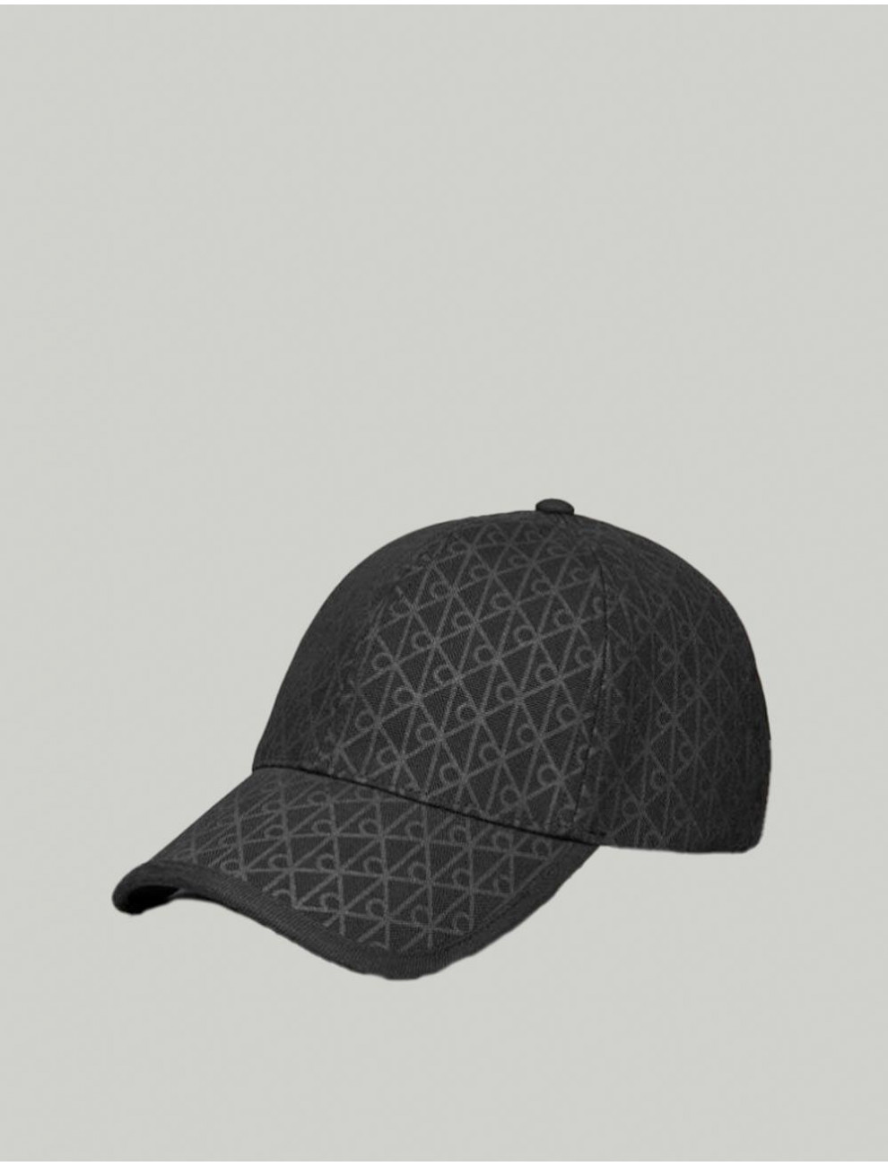 GORRA CALVIN KLEIN EMBLEM PRINT W LEATHER PATCH NEGRO