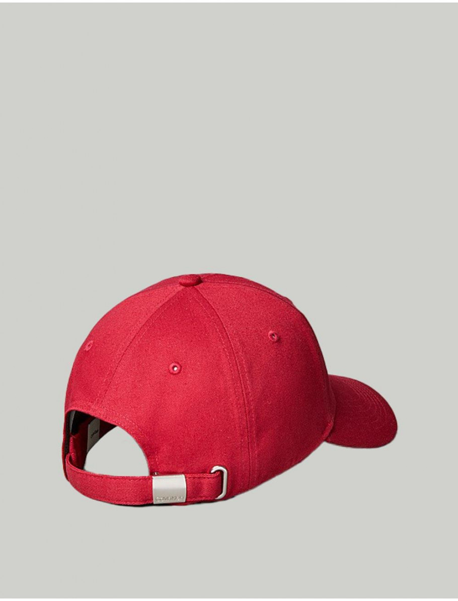 GORRA CALVIN KLEIN COTTON TWILL W HW ROJO