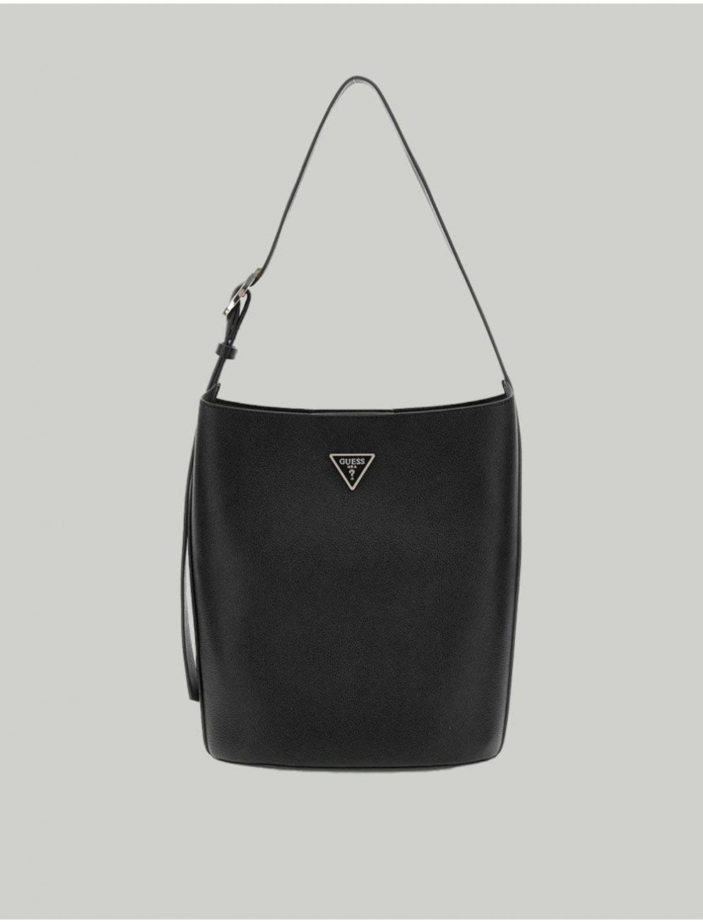 BOLSO GUESS MERIDIAN II BUCKET NEGRO