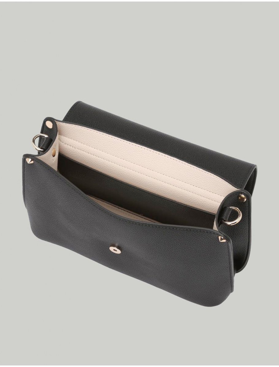 BOLSO GUESS MERIDIAN II FLAP NEGRO