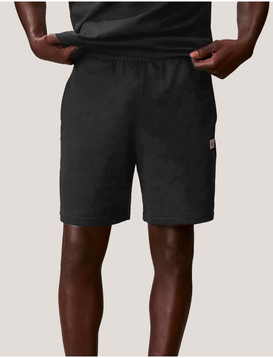 SHORT CALVIN KLEIN EU 350 TERRY BADGE NEGRO