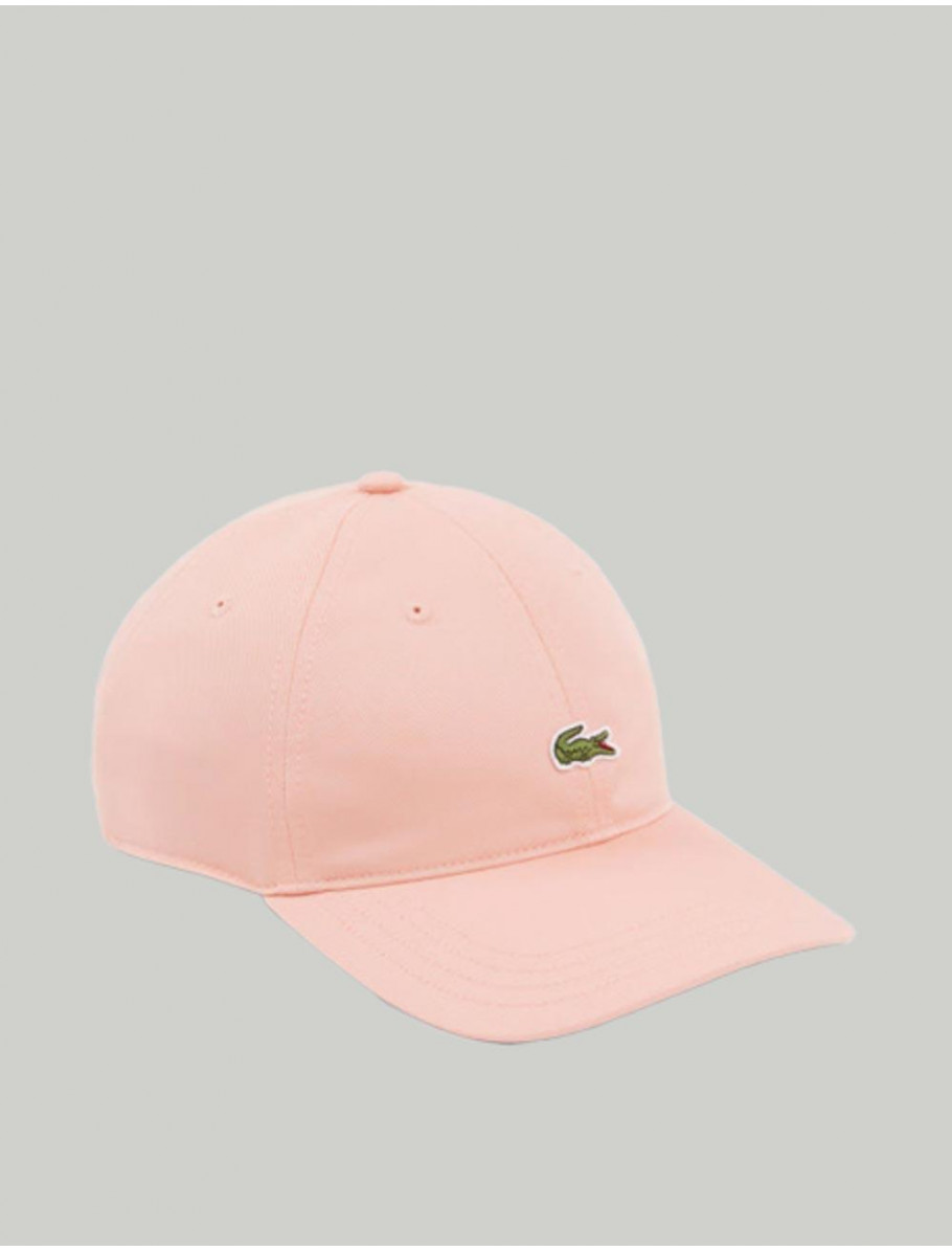 GORRA LACOSTE RK0491 CAP ROSA
