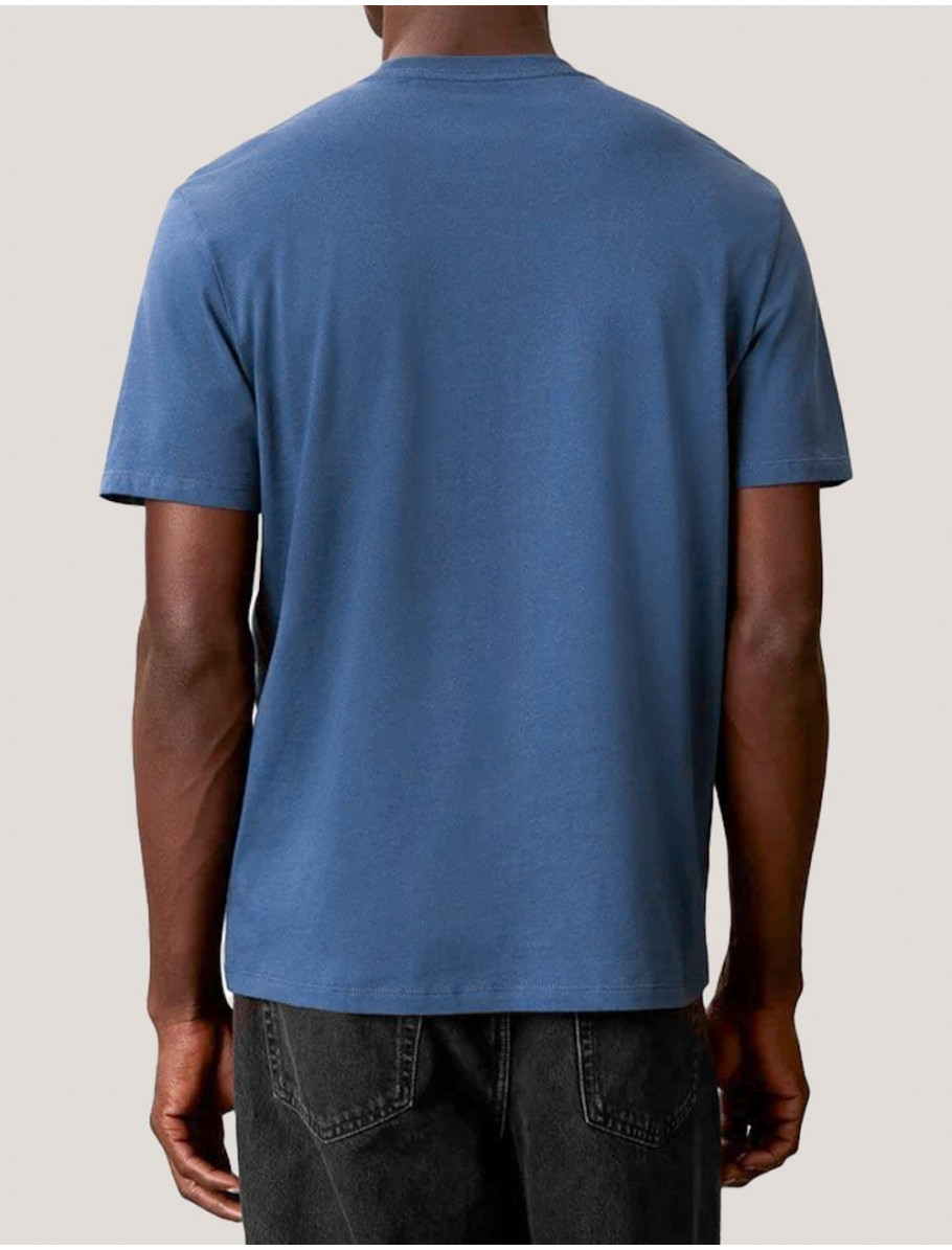 CAMISETA CALVIN KLEIN SS 30S EU CALVINKLEIN STACK GRAP MARINO