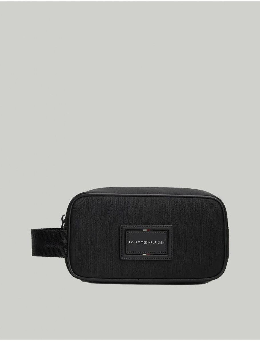 NECESER TOMMY HILFIGER TH FOUNDATION WASHBAG NEGRO