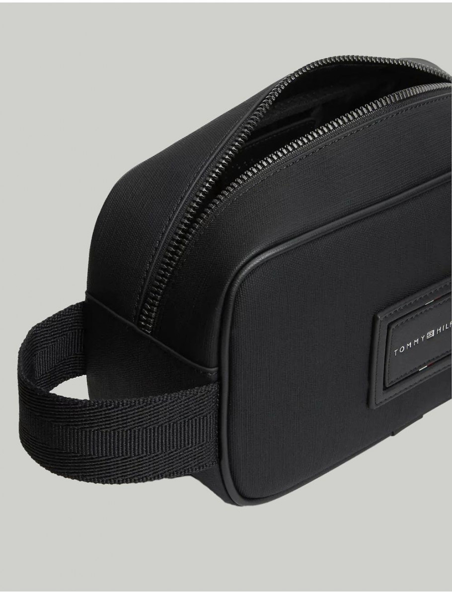 NECESER TOMMY HILFIGER TH FOUNDATION WASHBAG NEGRO