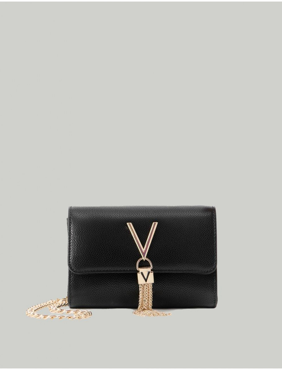 BOLSO VALENTINO BAGS DIVINA VBS1R403G NEGRO