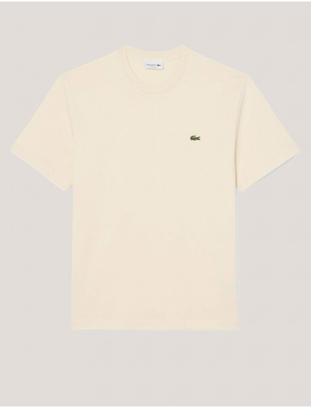 CAMISETA LACOSTE TEE SHIRT NATURAL