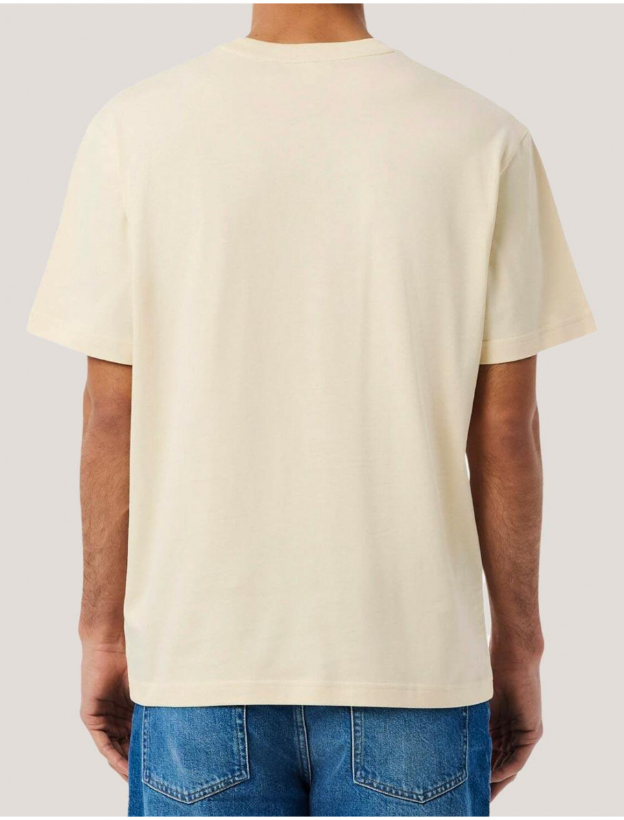 CAMISETA LACOSTE TEE SHIRT NATURAL