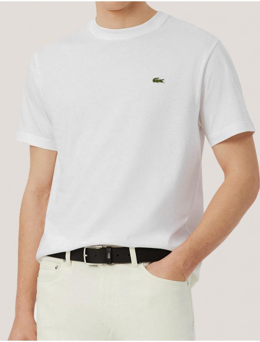 CAMISETA LACOSTE TEE SHIRT BLANCO