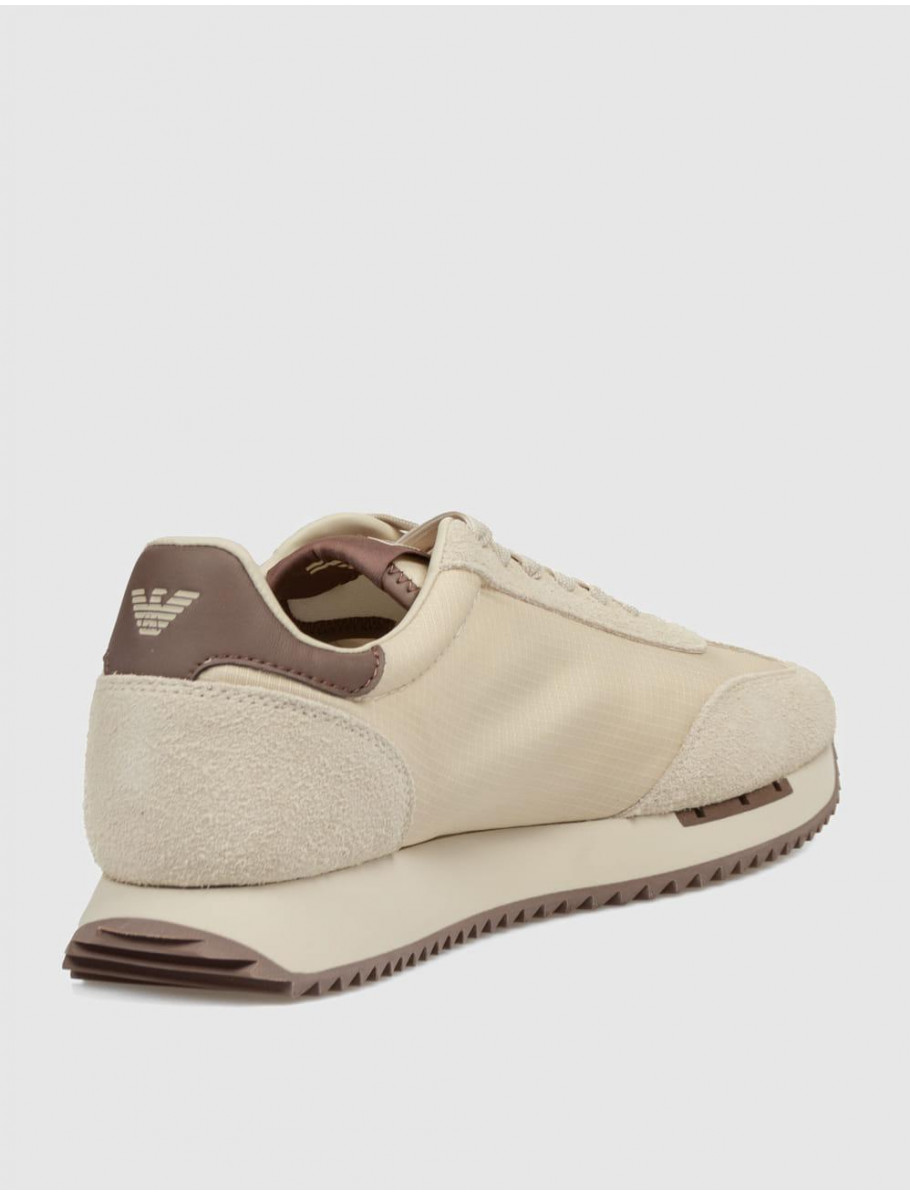 ZAPATILLA ARMANI EA7 7X000870 BEIG