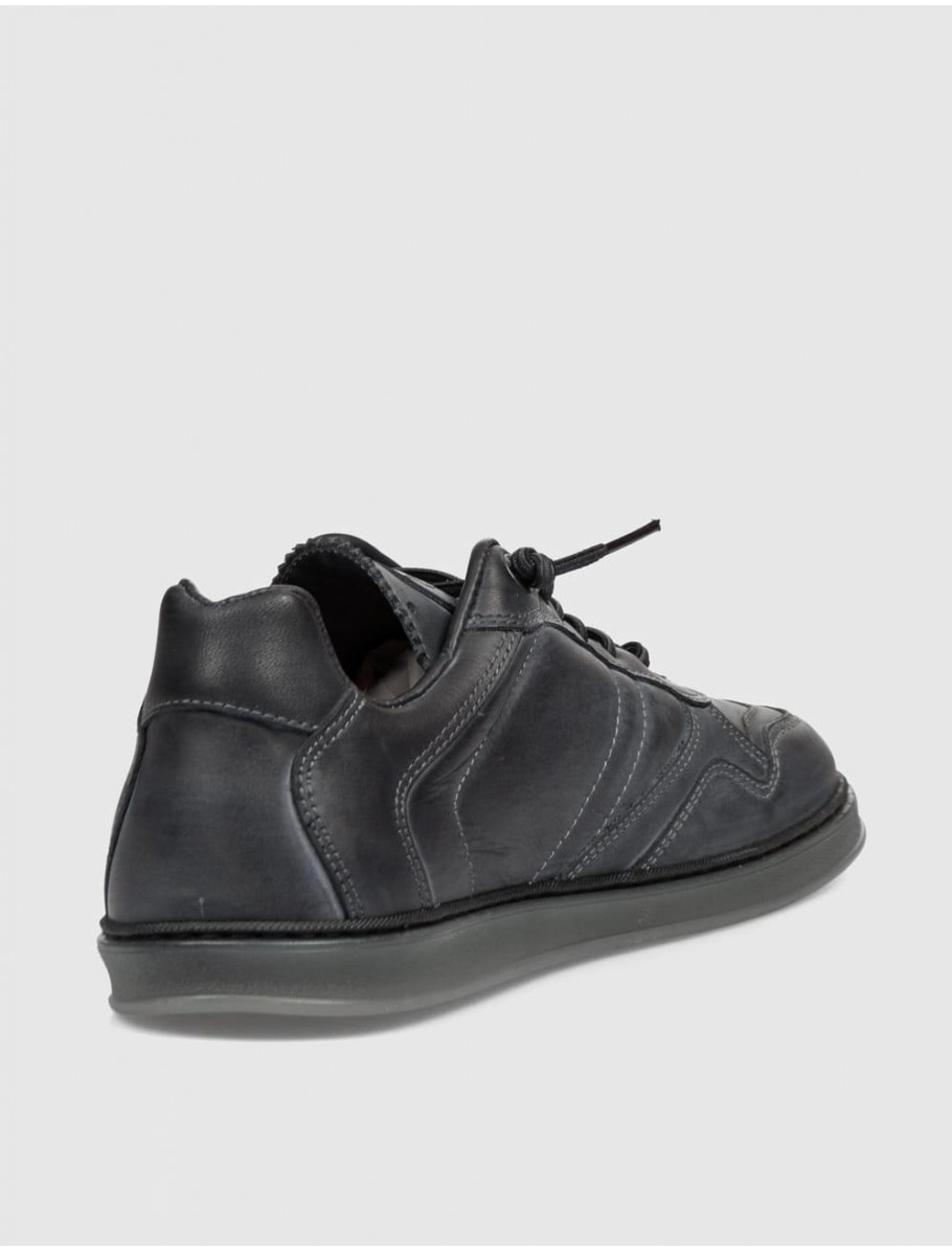 ZAPATILLA BAREFOOT CETTI 848 BAREFOOT GRIS OSCURO