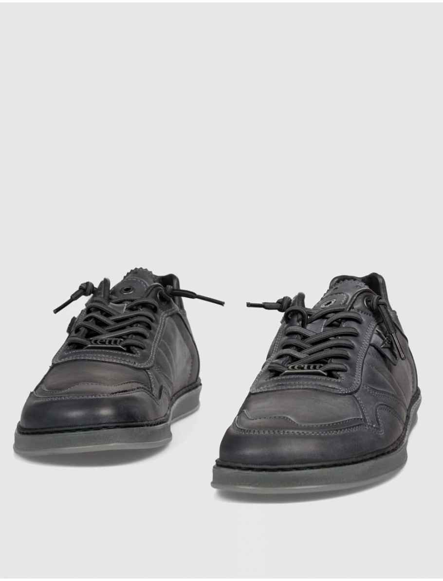 ZAPATILLA BAREFOOT CETTI 848 BAREFOOT GRIS OSCURO